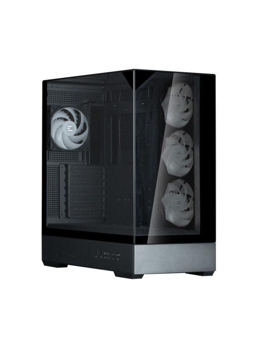 Zalman P40 Prism Plus RGB Tempered Glass Black