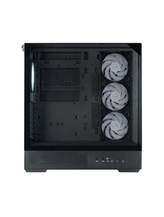 Zalman P40 Prism Plus RGB Tempered Glass Black