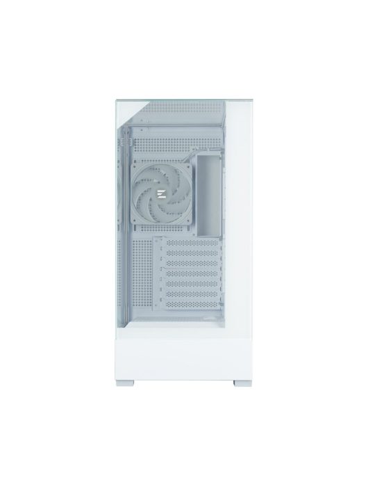 Zalman P40 Prism Plus RGB Tempered Glass White
