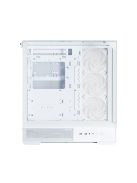 Zalman P40 Prism Plus RGB Tempered Glass White