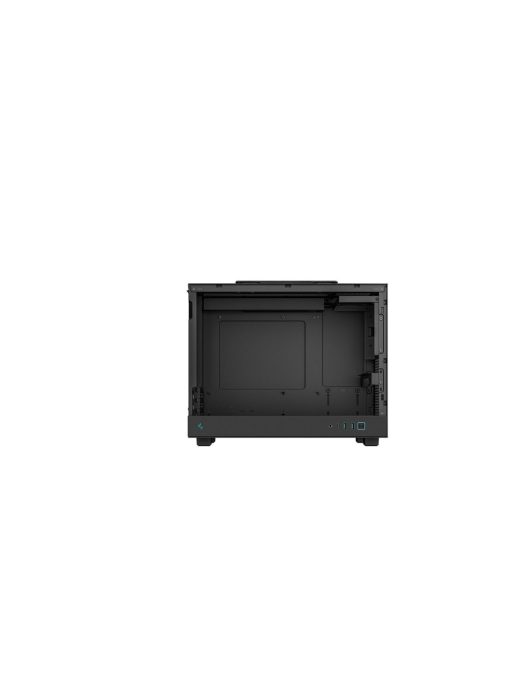 DeepCool CH160 Plus Tempered Glass Black