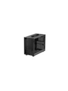 DeepCool CH160 Plus Tempered Glass Black