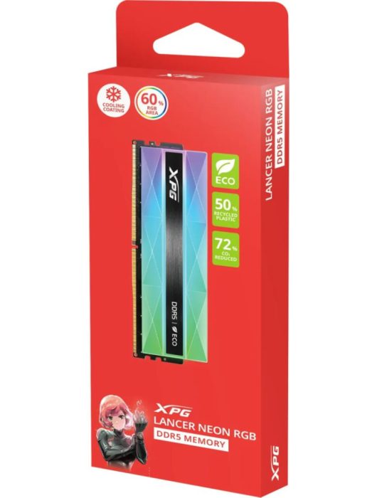 A-Data 16GB DDR5 6400MHz Lancer Neon RGB