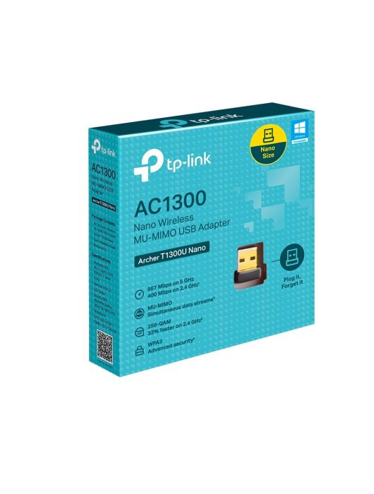 TP-Link Archer T1300U Nano AC1300 Nano Wireless MU-MIMO USB Adapter