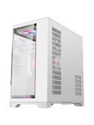 Rampage NOVA RGB Tempered Glass White