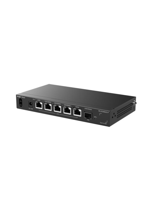 Reyee RG-EG406XS-P 5-Port (4 PoE/PoE+) 2.5G Cloud Managed Router