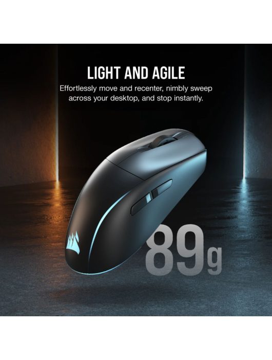Corsair M75 Gaming Wireless Bluetooth Lightweight RGB Gaming mouse Black