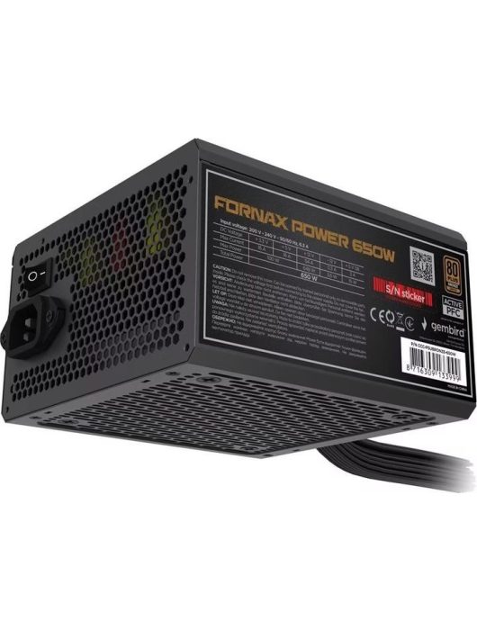Gembird 650W 80+ Bronze CCC-PSUBRONZE-650W OEM