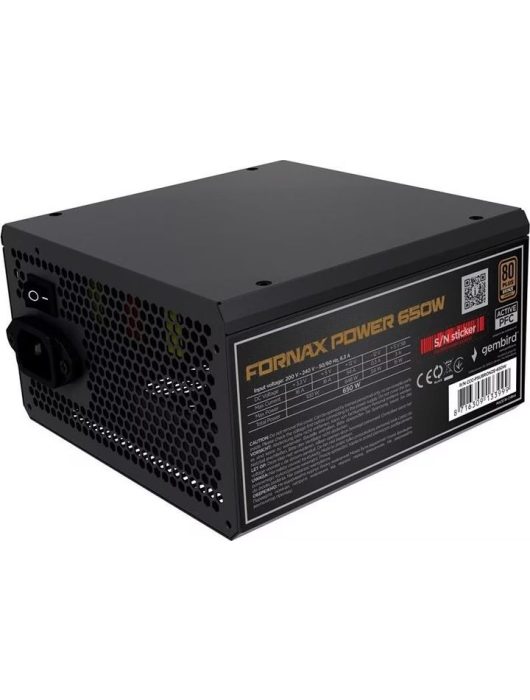 Gembird 650W 80+ Bronze CCC-PSUBRONZE-650W OEM