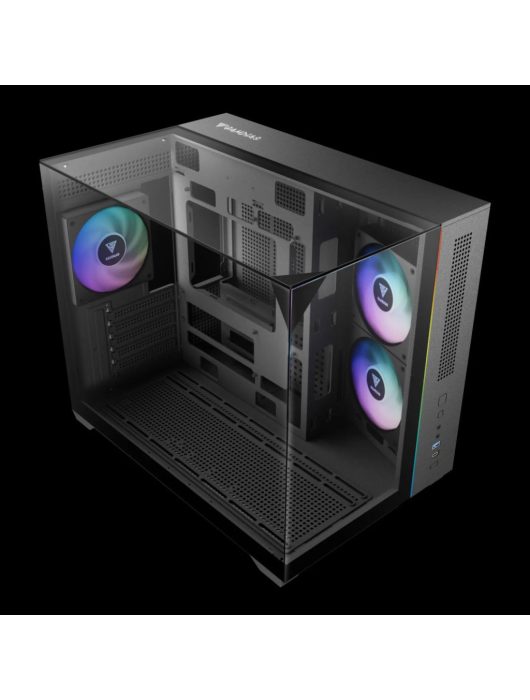 Gamdias Atlas M3M Tempered Glass Black