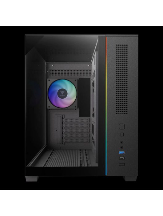 Gamdias Atlas M3M Tempered Glass Black