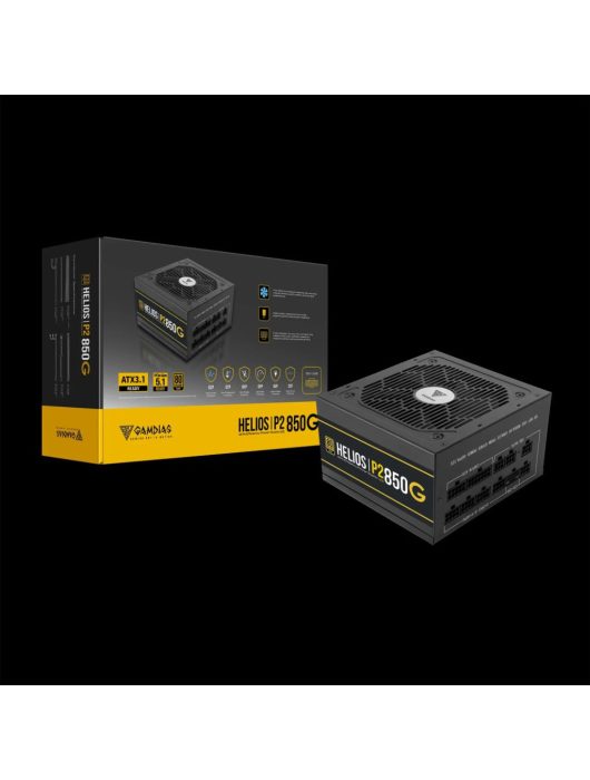 Gamdias 850W 80+ Gold HELIOS P2-850G V2