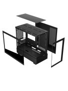 Keep Out XC-301 GLASS RGB Tempered Glass Black