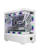 Keep Out XC-301W GLASS RGB Tempered Glass Black