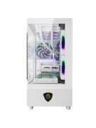 Keep Out XC-301W GLASS RGB Tempered Glass Black