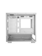 Keep Out XC-301W GLASS RGB Tempered Glass Black