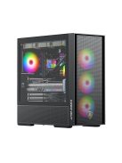 Keep Out XC-805 MESH Tempered Glass Black