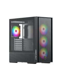 Keep Out XC-805 MESH Tempered Glass Black