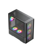 Keep Out XC-805 MESH Tempered Glass Black