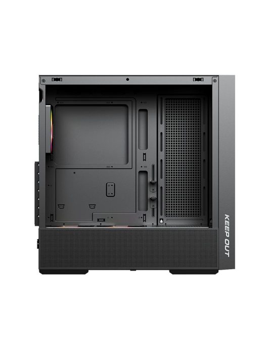 Keep Out XC-805 MESH Tempered Glass Black