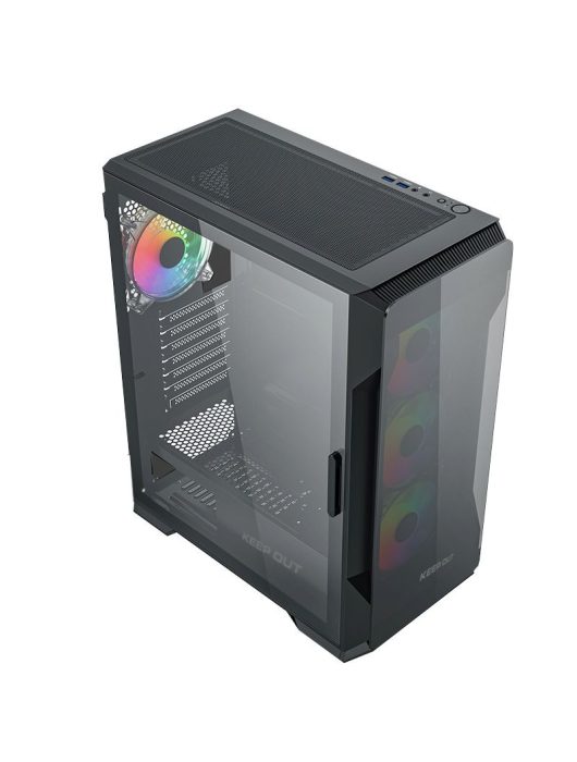 Keep Out XC-901 PRO Tempered Glass Black