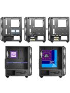 Spirit Of Gamer Rebel NX Tempered Glass Black