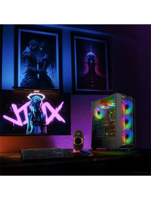 Spirit Of Gamer Rebel NX Tempered Glass Black