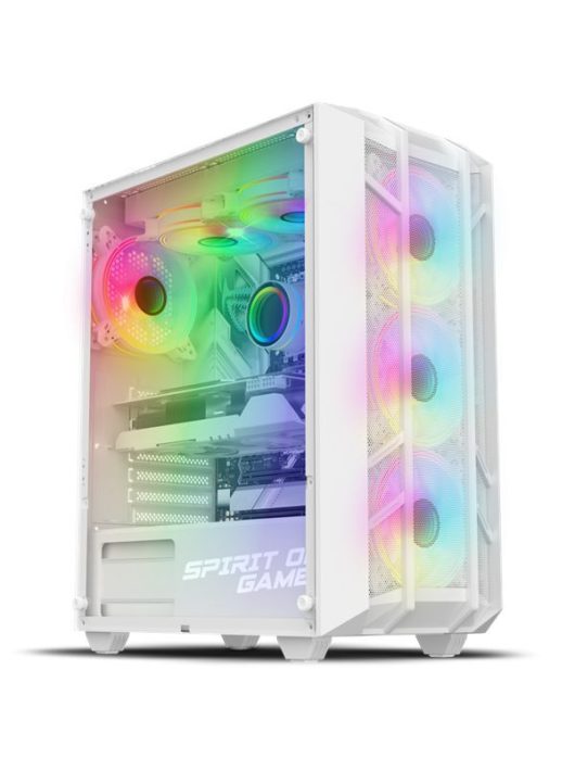 Spirit Of Gamer Rebel NX Tempered Glass White