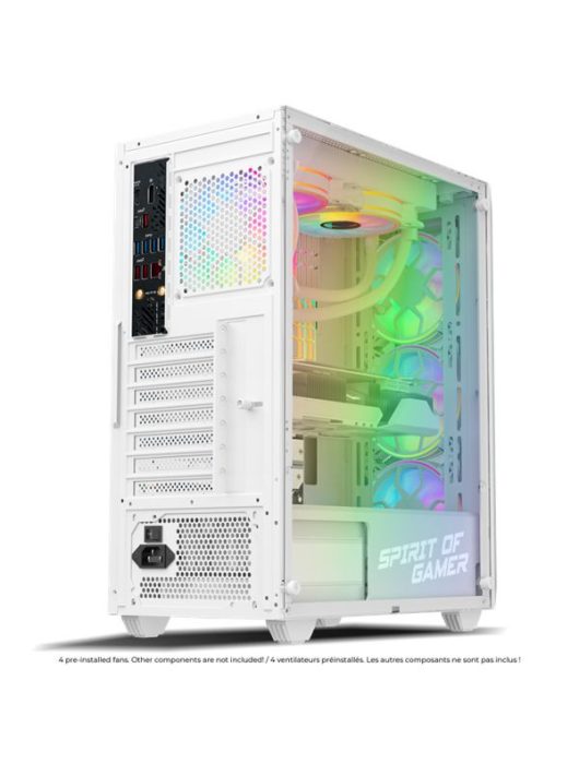 Spirit Of Gamer Rebel NX Tempered Glass White