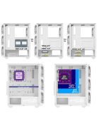 Spirit Of Gamer Rebel NX Tempered Glass White
