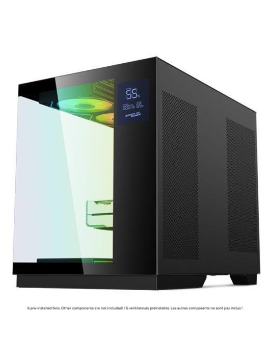Spirit Of Gamer Viper CRX Tempered Glass Black