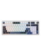 White Shark Excalibur Gaming Wireless Bluetooth Keyboard White US