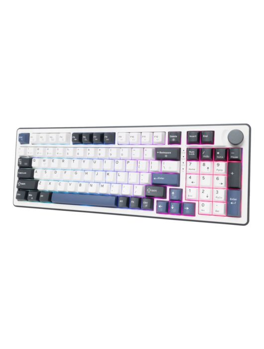 White Shark Excalibur Gaming Wireless Bluetooth Keyboard White US