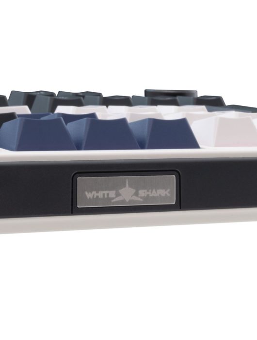 White Shark Excalibur Gaming Wireless Bluetooth Keyboard White US