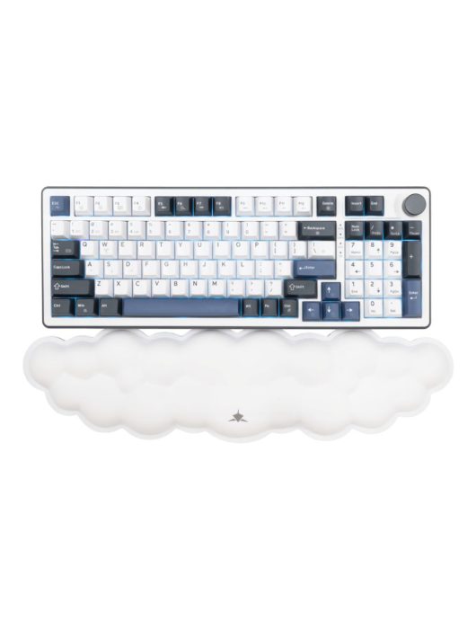 White Shark Cumulus Keyboard wrist rest White