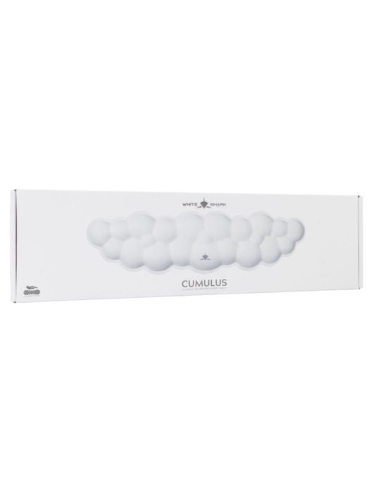 White Shark Cumulus Keyboard wrist rest White