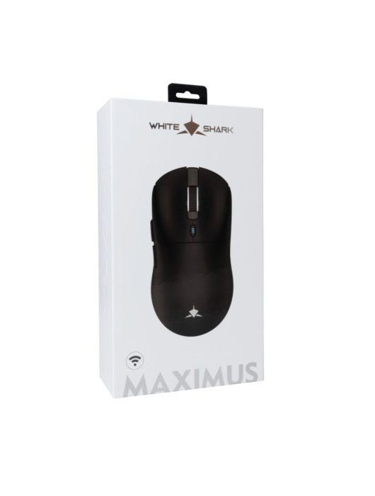 White Shark Maximus Gaming Wireless Bluetooth Mouse Black