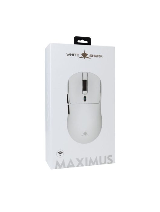 White Shark Maximus Gaming Wireless Bluetooth Mouse White
