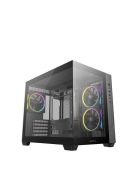 DeepCool CG330 3F Tempered Glass Black