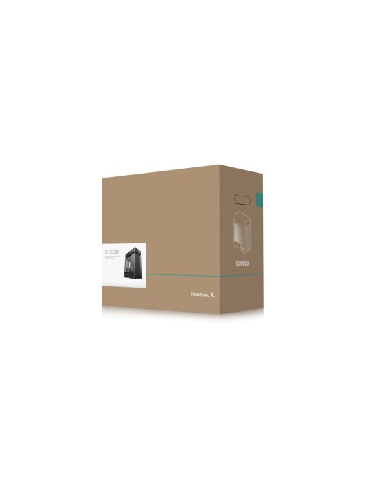 DeepCool CL6600 Tempered Glass Black