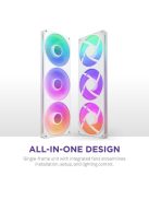 NZXT F420 RGB Core White