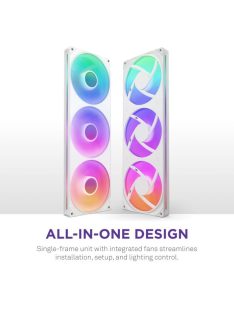 NZXT F420 RGB Core White