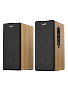Genius SP-HF1220BT 45-Watt Bluetooth Wood Speakers Pine Wood