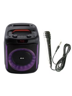 Akai 1.0 Portable Bluetooth Speaker 20W Black