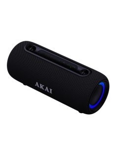 Akai 1.0 Waterproof Portable Bluetooth Speaker 15W Black