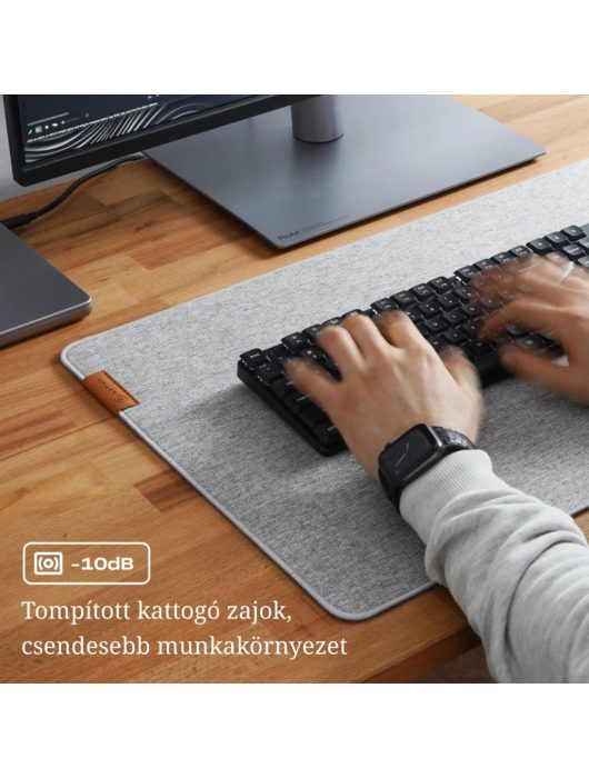 ARTIMO Desk Mat - Loom Series L Egérpad Grey