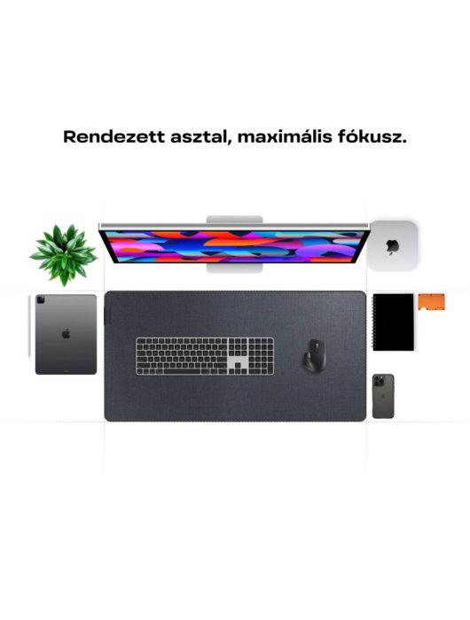 ARTIMO Desk Mat - Loom Series M Egérpad Dark Grey