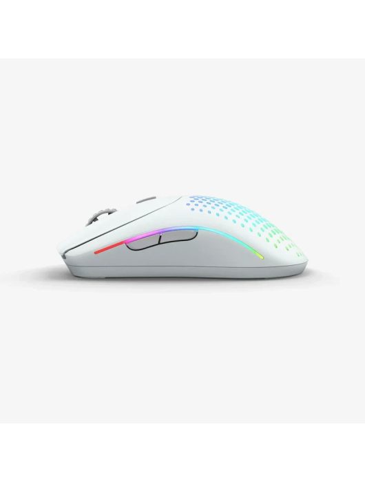Glorious Model O 2 Wireless Bluetooth RGB Gaming Mouse White