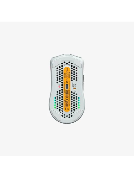 Glorious Model O 2 Wireless Bluetooth RGB Gaming Mouse White