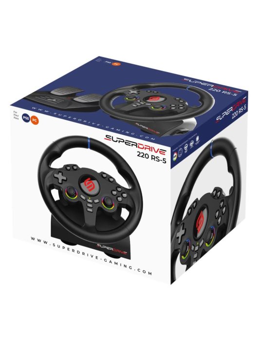 Subsonic Superdrive 220 RS-5 Steering Wheel Black